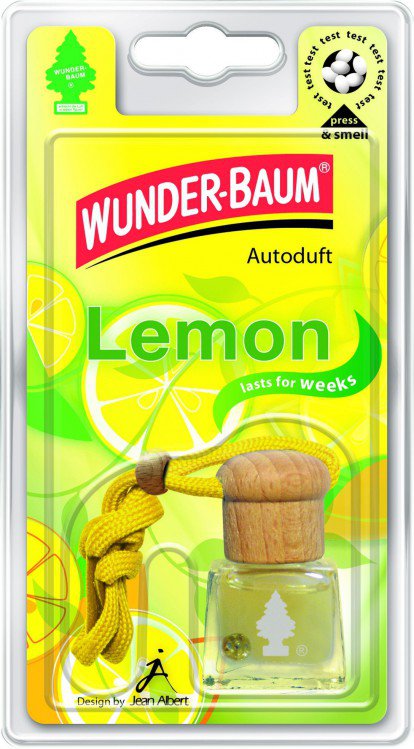 Wundem Baum Car 4.5ml Lemon | Čistící, dezinf.prostř., dezodoranty - Osvěžovač vzduchu - Do automobilů Wundem Baum Car 4.5ml Lemon | Čistící, dezinf.prostř., dezodoranty - Osvěžovač vzduchu - Do automobilů